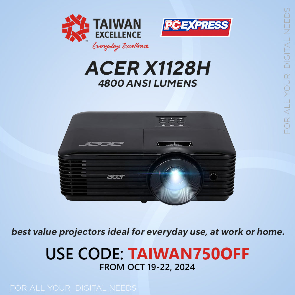 Brighten Your Presentations with the ACER X1128H Projector! PC Express