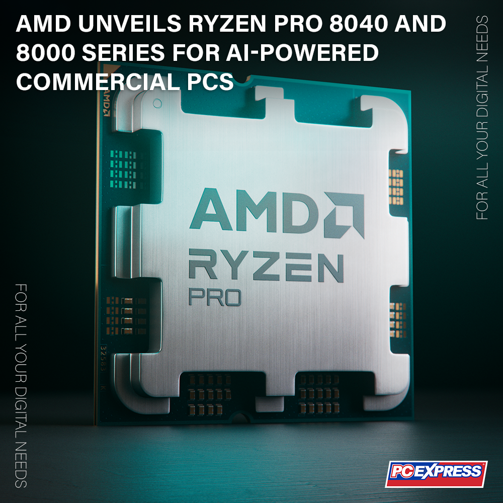 Amd Unveils Ryzen Pro 8040 And 8000 Series For Ai-powered Commercial P 