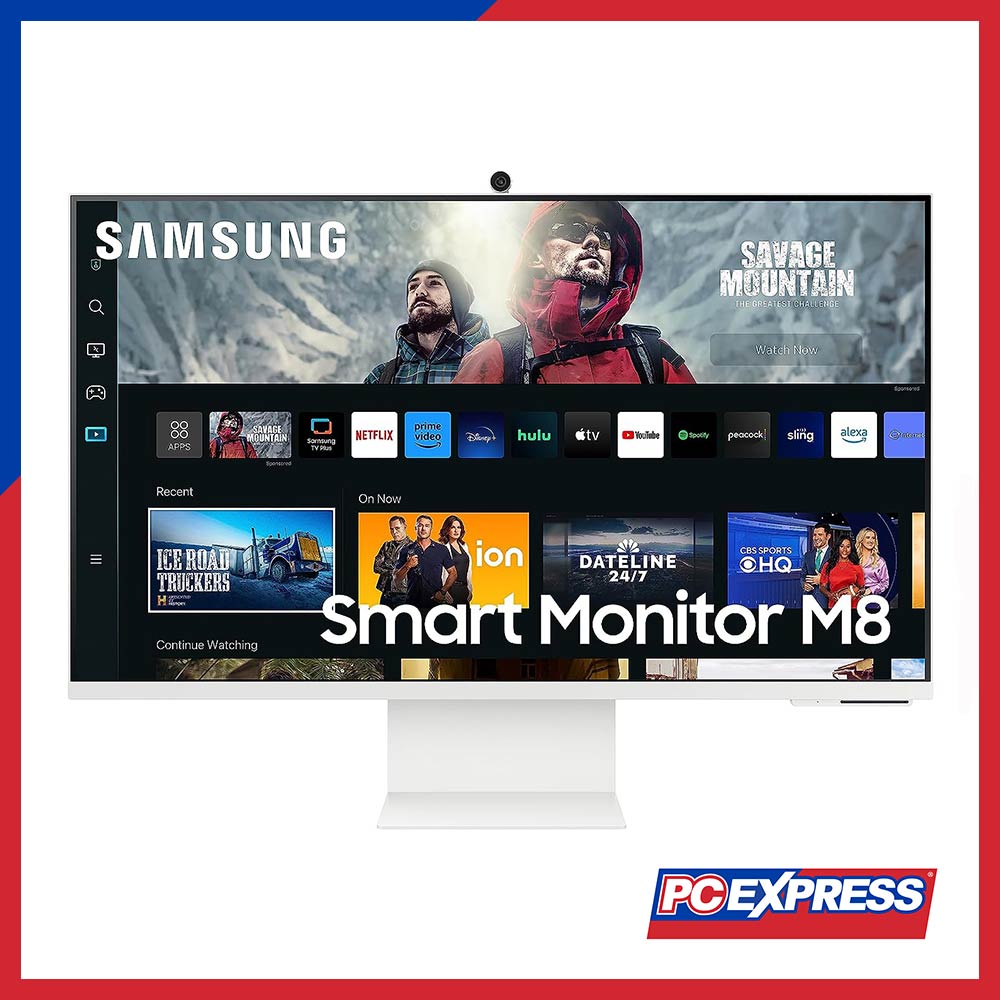 SAMSUNG 32" 4K LS32CM801UEXXP Smart Monitor M8 (Warm White) - PC Express