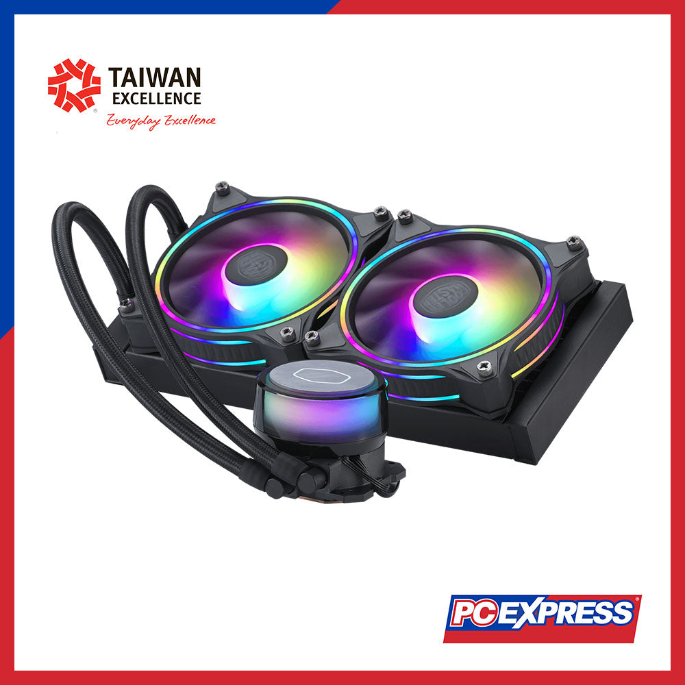 COOLER MASTER MASTERLIQUID ML240 ILLUSION CPU Air Cooler Fan – PC