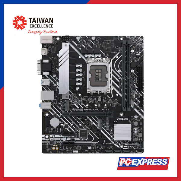 ASUS PRIME B660M-K D4/CSM micro ATX Motherboard - PC Express