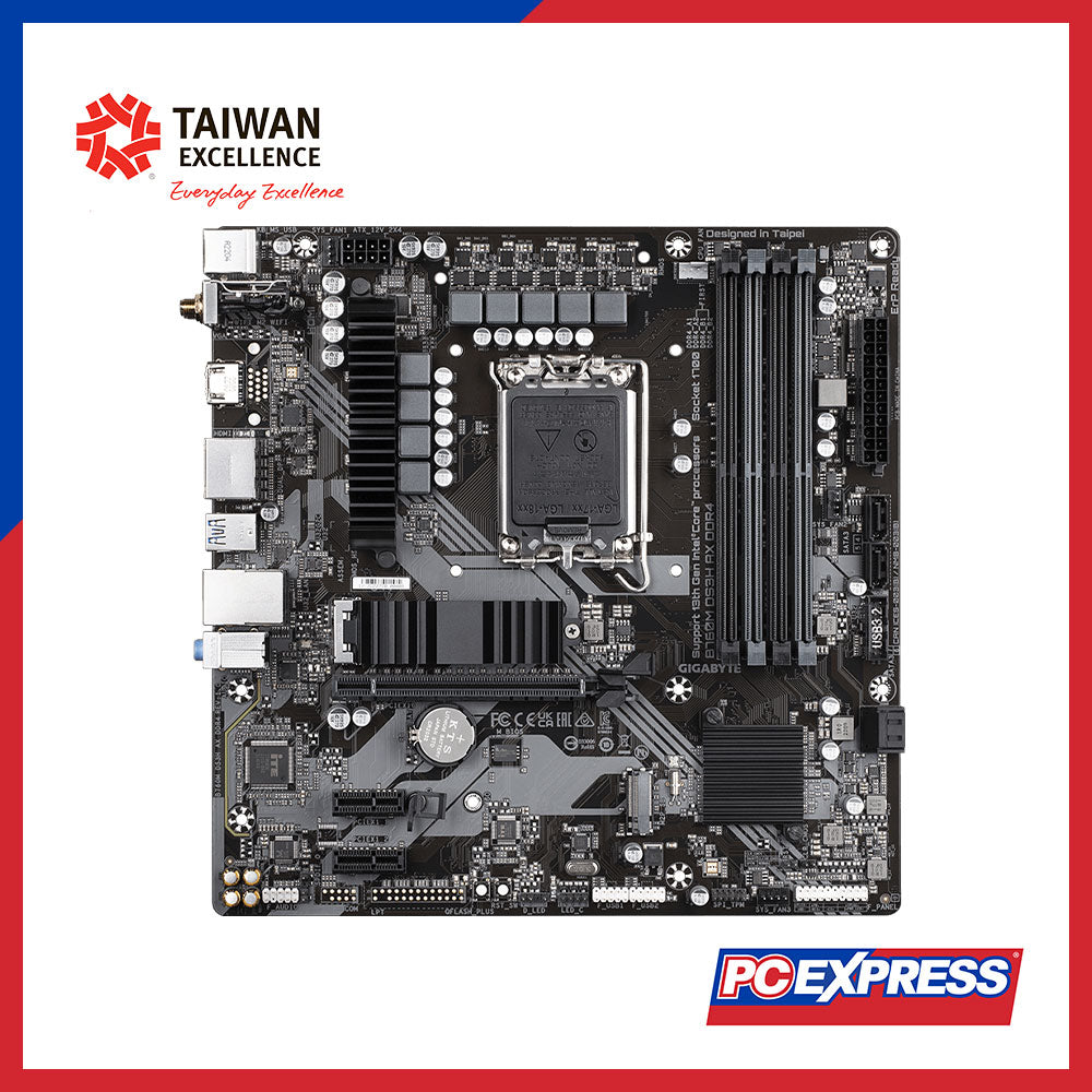 GIGABYTE B760M DS3H AX LGA 1700 Intel B760 M-ATX Motherboard With DDR5, 2* M GIGABYTE B760M DS3H AX LGA 1700 Intel B760 M-ATX Motherboard With DDR5, 2* M