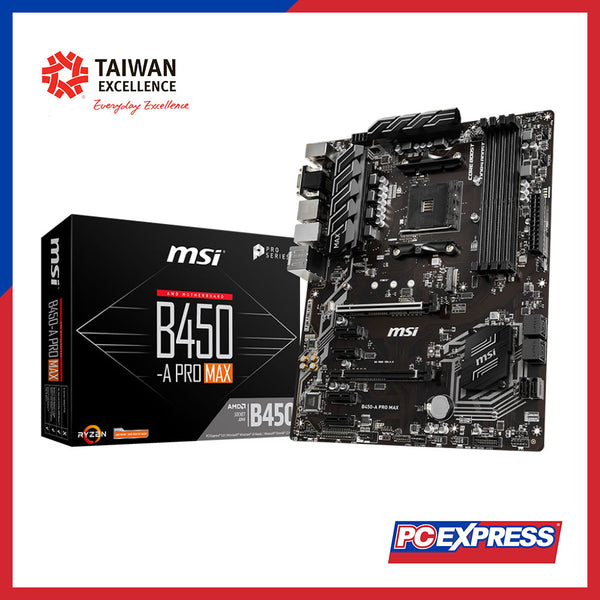 MSI B450-A PRO MAX ATX Motherboard - PC Express