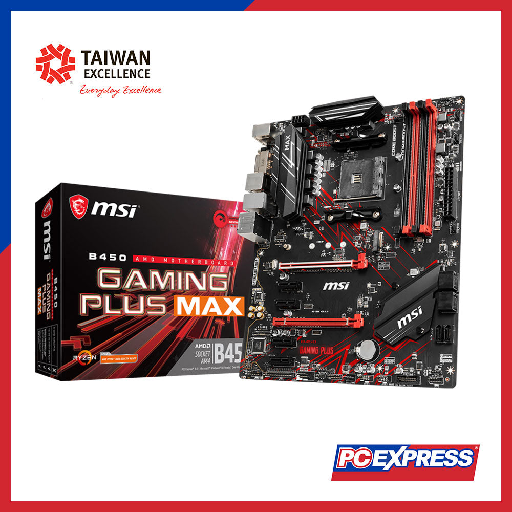 MSI B450 GAMING PLUS MAX ATX Motherboard – PC Express