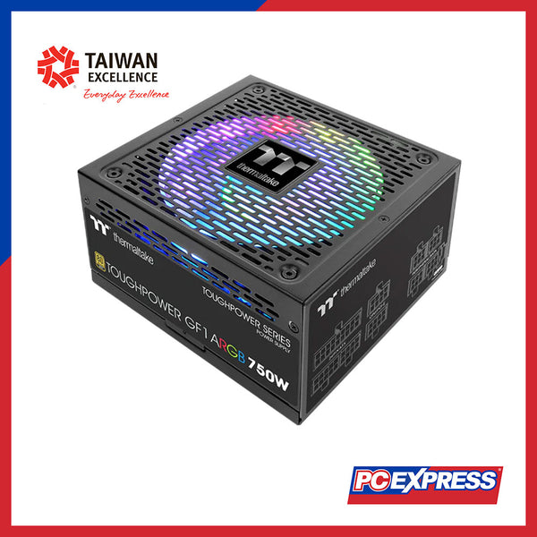 THERMALTAKE TOUGHPOWER GF1 750W 80+ Gold ARGB Modular Power Supply - PC Express