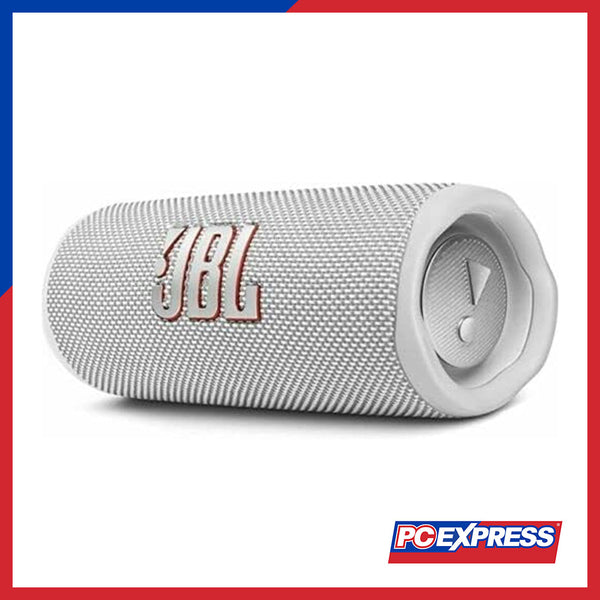JBL FLIP VI Portable Waterproof Bluetooth Speaker (White) - PC Express