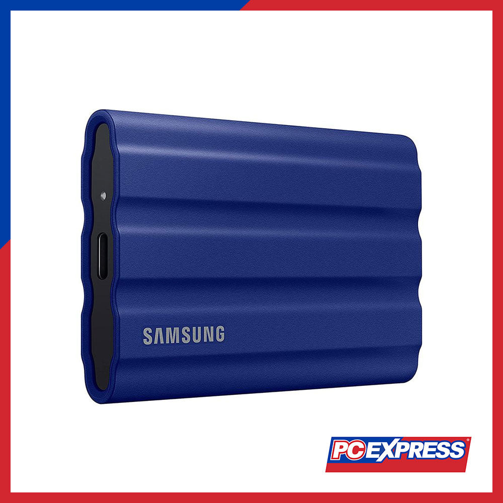 SAMSUNG 1TB T7 Shield Portable External Solid State Drive (Blue