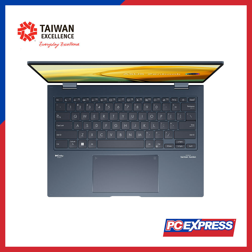ASUS Zenbook 14 Flip UP3404VA-KN119WS Intel® Core™ i5 Laptop (Ponder Blue) - PC Express