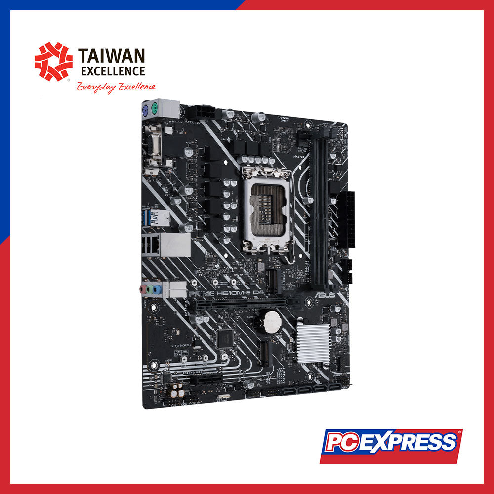 ASUS PRIME H610M-E D4 / CSM Micro ATX Motherboard - PC Express