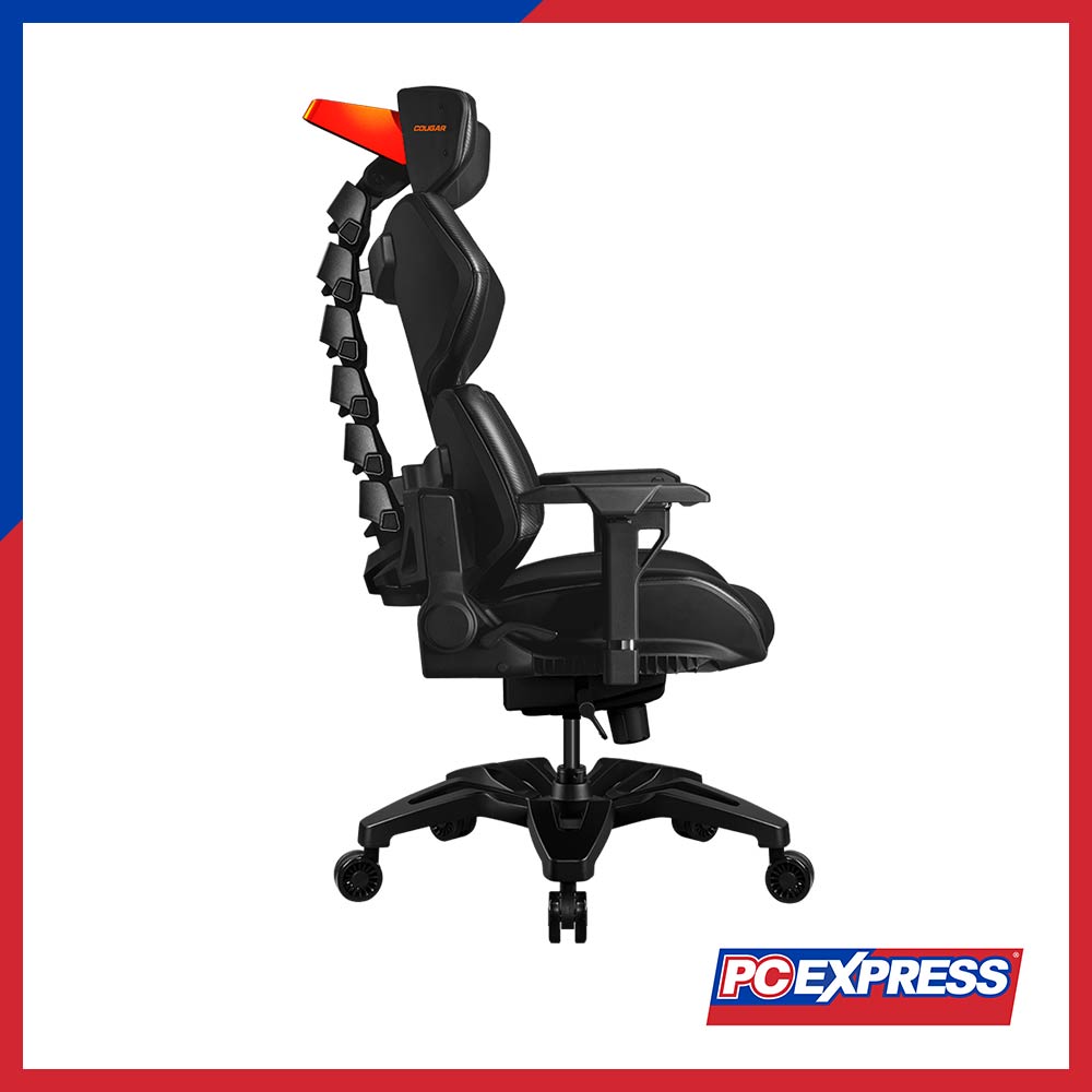 COUGAR Terminator Ergonomic Gaming Chair (Black/Orange) - PC Express