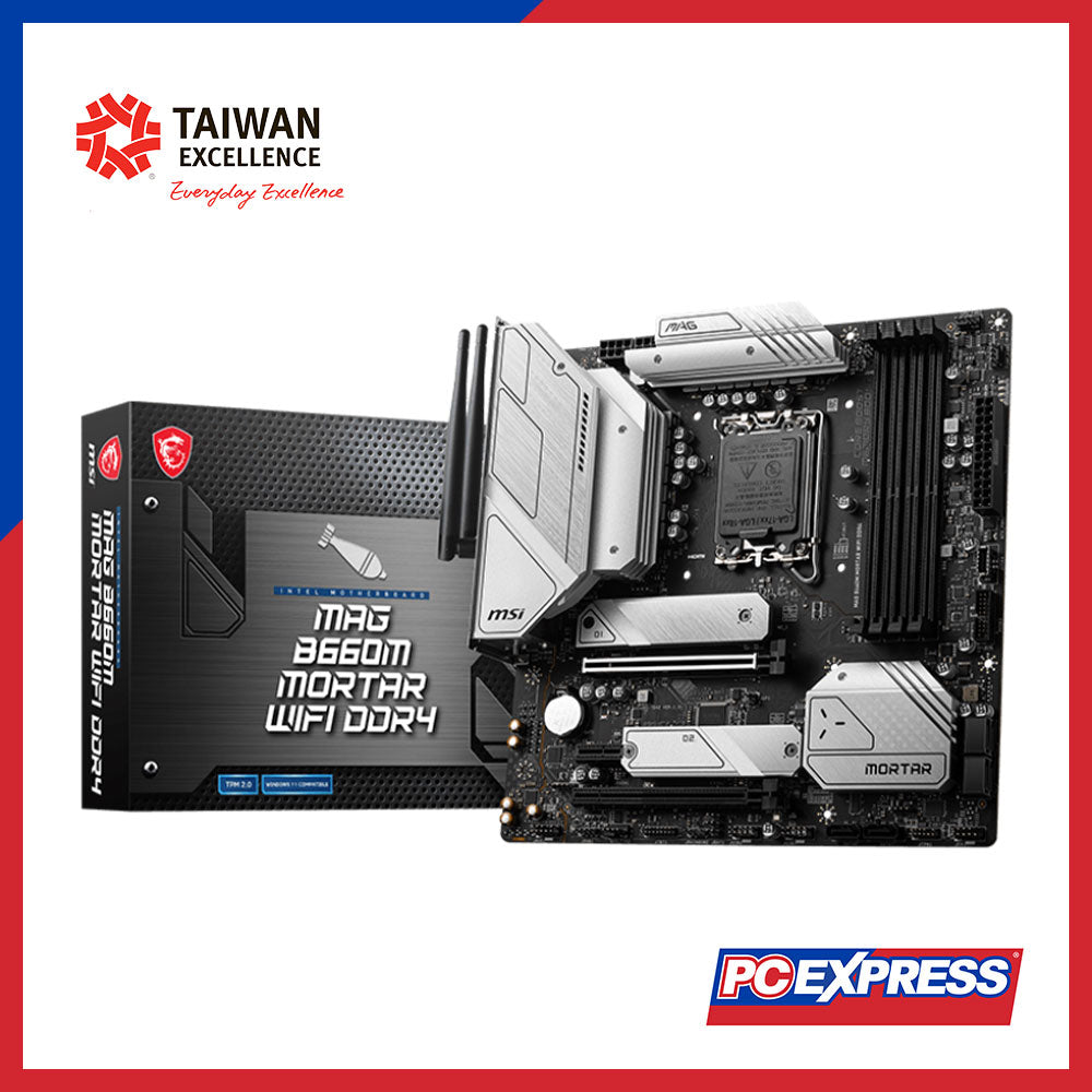 MSI MAG B660M MORTAR WIFI DDR4 mATX Motherboard - PC Express