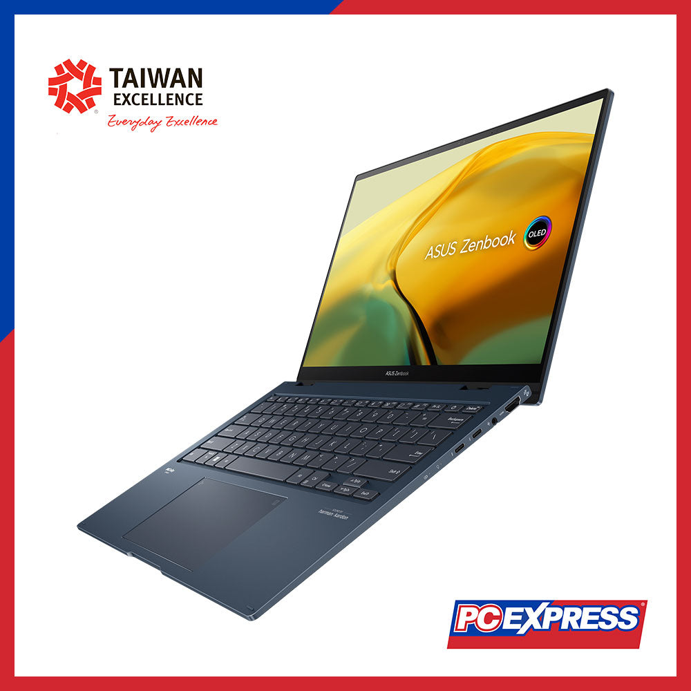 ASUS Zenbook 14 Flip UP3404VA-KN119WS Intel® Core™ i5 Laptop (Ponder Blue) - PC Express