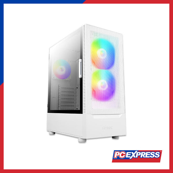 ANTEC NX410 Tempered Glass Mid Tower Gaming Chassis (White) - PC Express