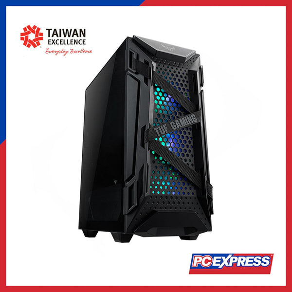 ASUS TUF Gaming GT301 RGB TG with Fan Gaming Chassis - PC Express