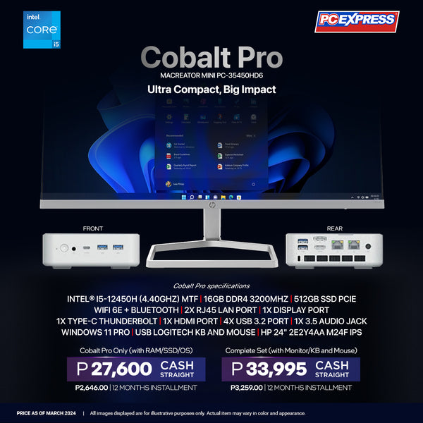 Cobalt Pro Macreator Mini PC-35450HD6 Desktop