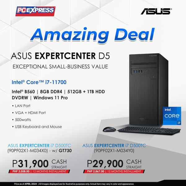 ASUS EXPERTCENTER i7 D500TC (90PF02X1-M034X0) w/ GT 730 Desktop
