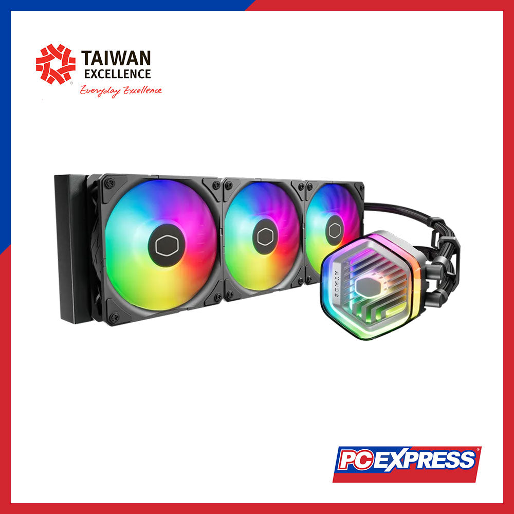 COOLER MASTER MasterLiquid 360 Atmos ARGB CPU Cooler Fan – PC Express