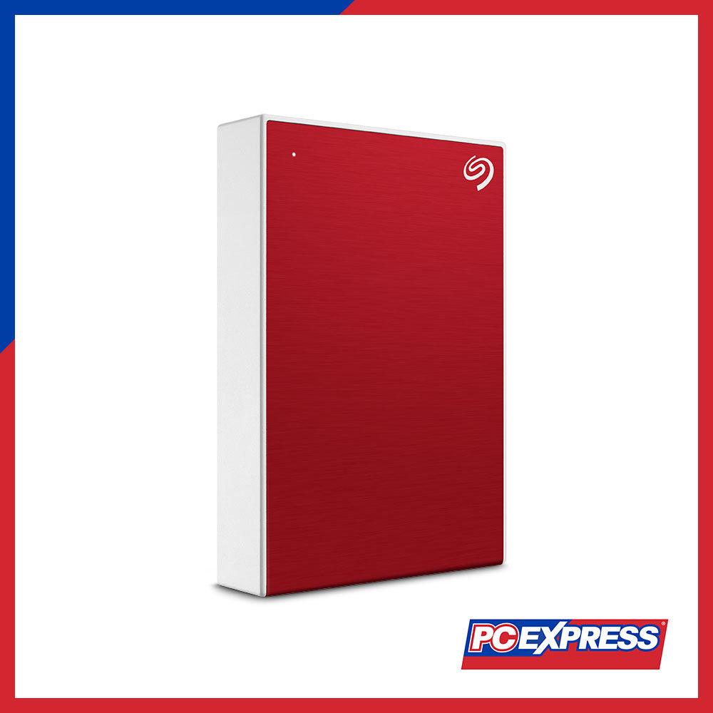SEAGATE 4TB ONE TOUCH SLIM RED (STKZ4000403) - PC Express
