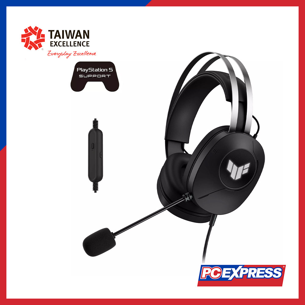 ASUS TUF Gaming H1 Gen II Wired Gaming Headset - Black – PC Express