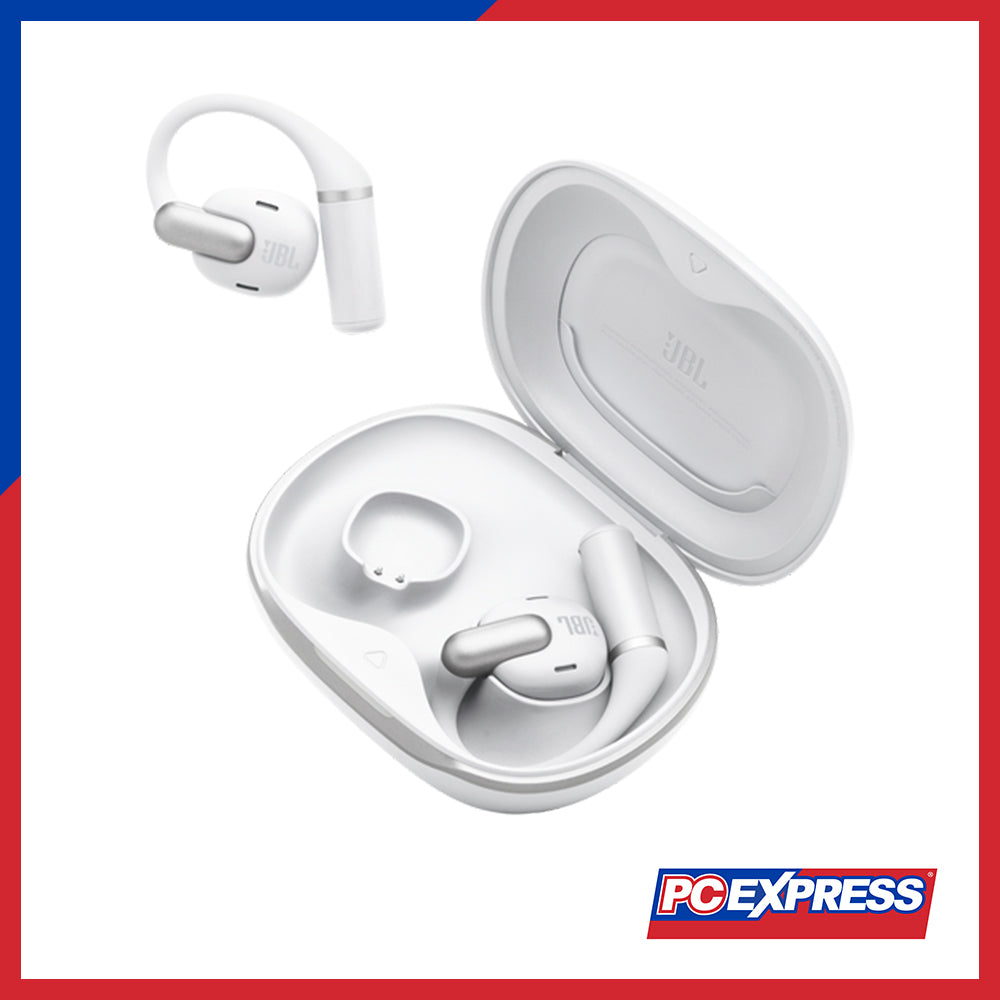 JBL Sense Pro Wireless Open-Ear Headphones - White – PC Express JBL Sense Pro Wireless Open-Ear Headphones - White – PC Express