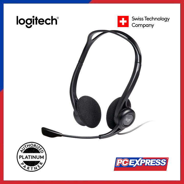 LOGITECH H370 USB Headset with Noise-Canceling Microphone β PC Express