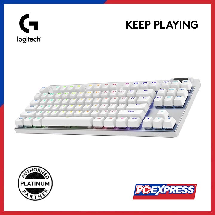 Logitech G PRO X TKL Wireless Gaming Keyboard (White) – PC Express