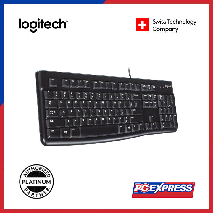 LOGITECH K120 Plug-and-Play USB Keyboard - PC Express