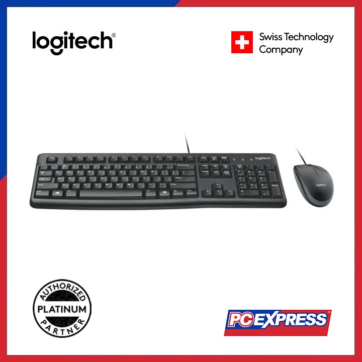 LOGITECH K120+B100 Keyboard and Mouse Combo – PC Express