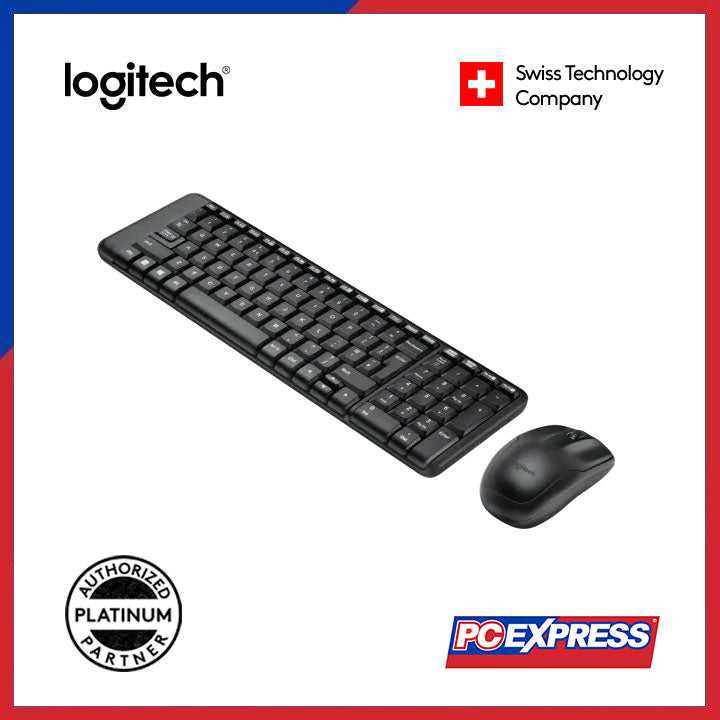 LOGITECH MK220 Compact Wireless Keyboard and Mouse Combo - PC Express