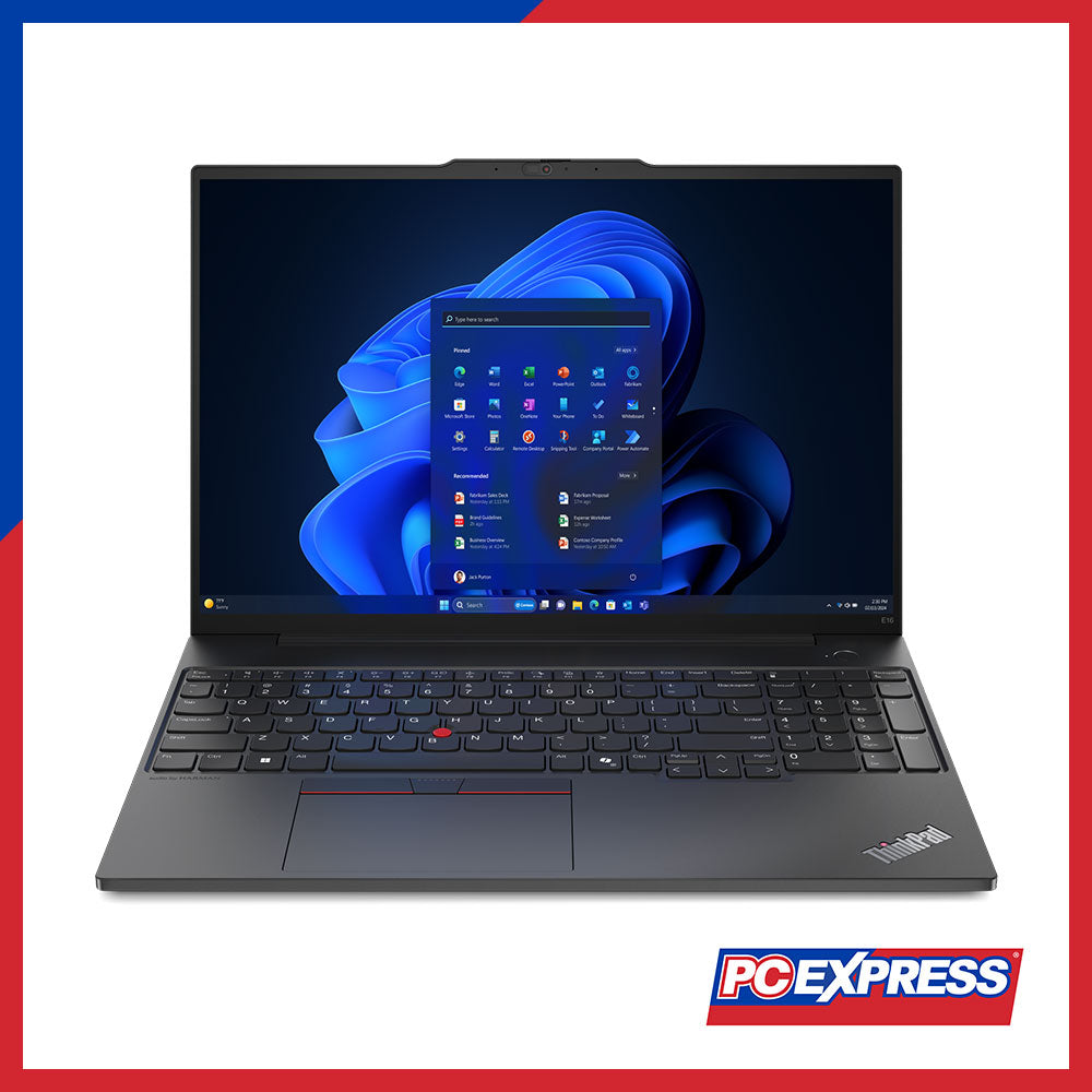 LENOVO ThinkPad E16 Gen (21MAS00B00) Intelยฎ Coreโข Ultra Laptop
