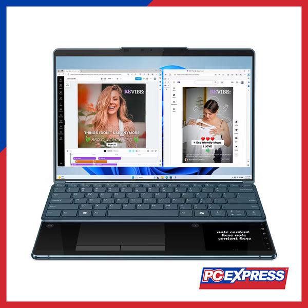 LENOVO Yoga Book 9 13IMU9 Intel® Core™ Ultra 7 Laptop (Tidal Teal)