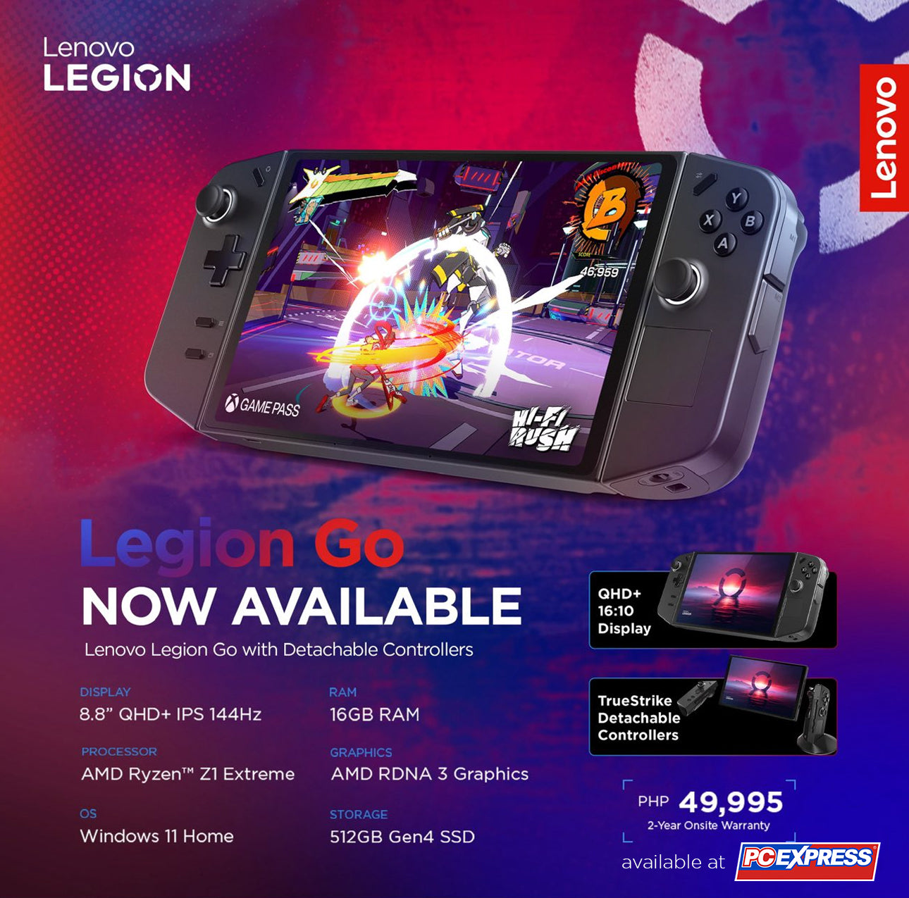 Lenovo Legion Go  Lenovo Philippines