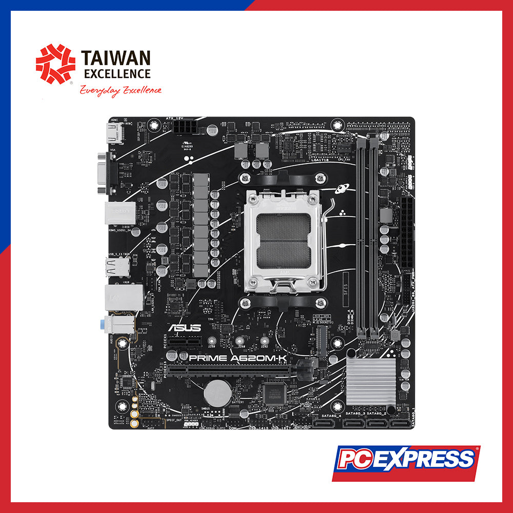 ASUS PRIME A620M-K/CSM micro-ATX Motherboard – PC Express