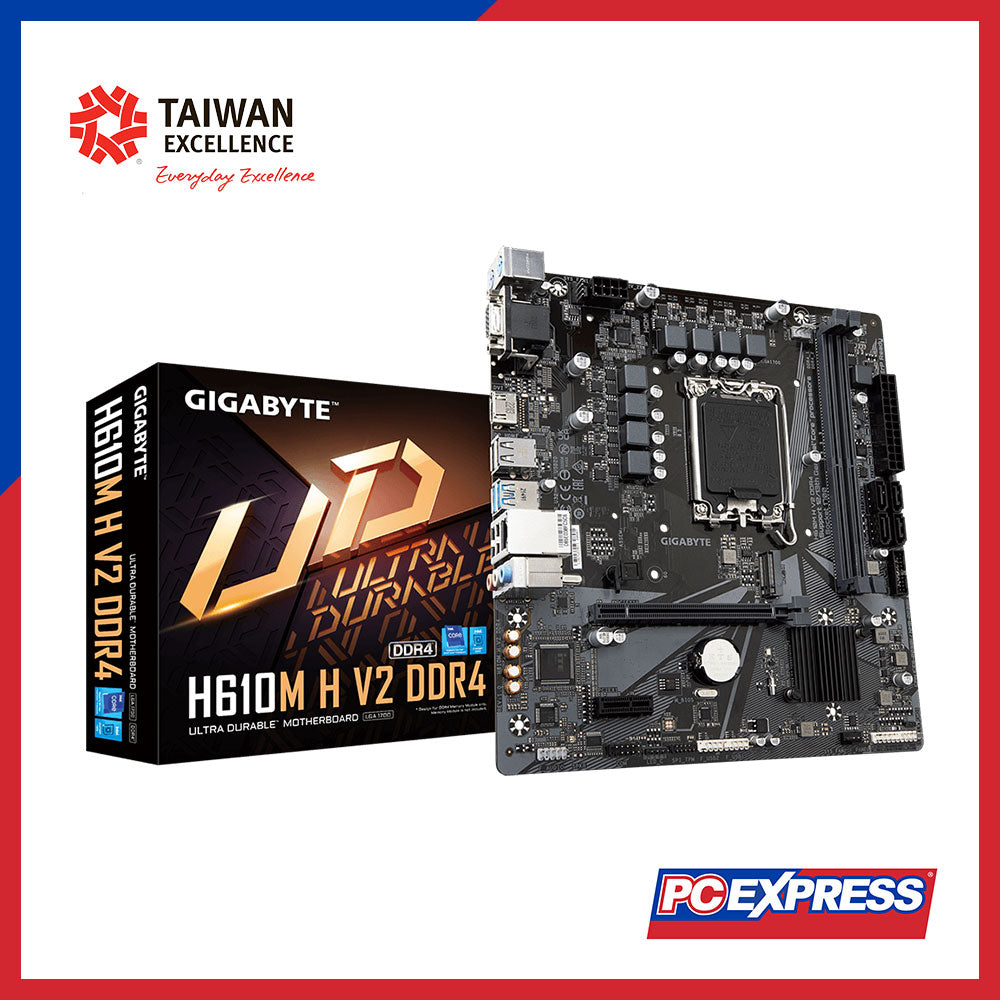 GIGABYTE H610M-H/V2 DDR4 Motherboard – PC Express