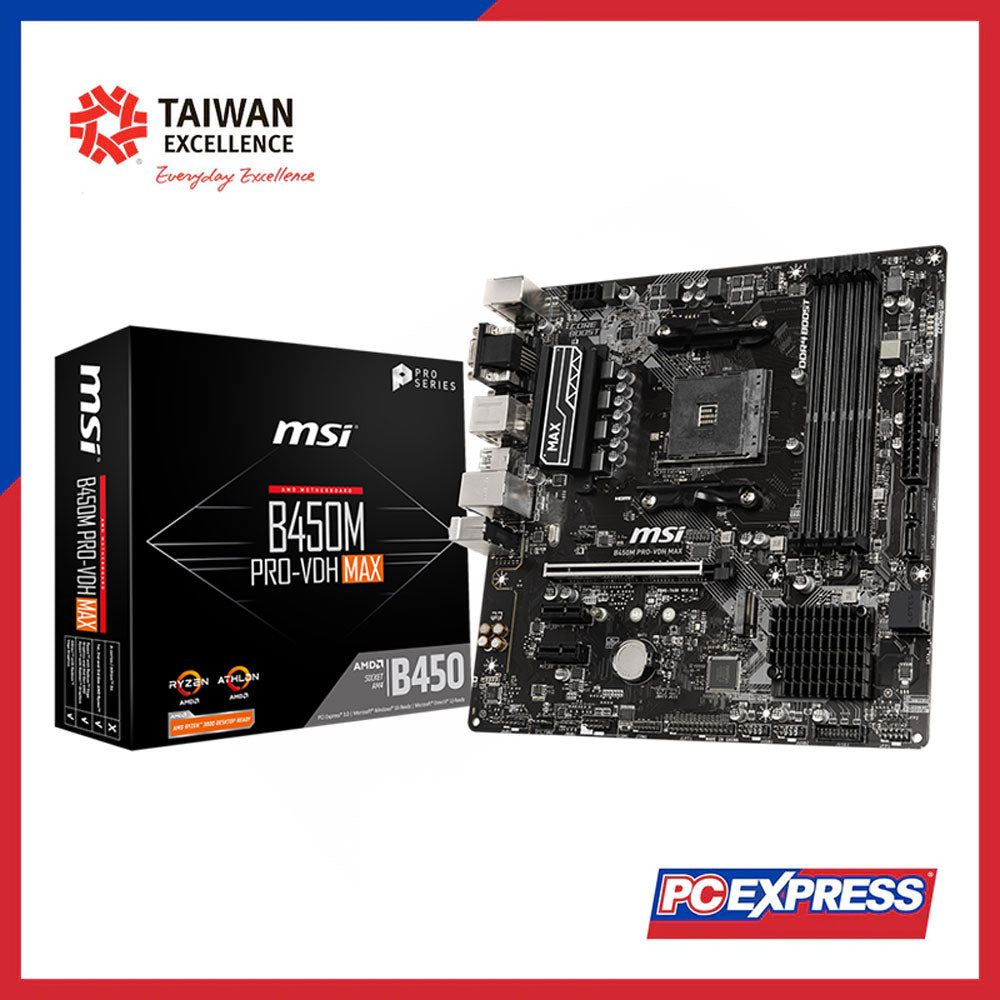 Ssd Msi B450 Pro Vdh Max Nvme MSI B450M PRO-VDH MAX Motherboard