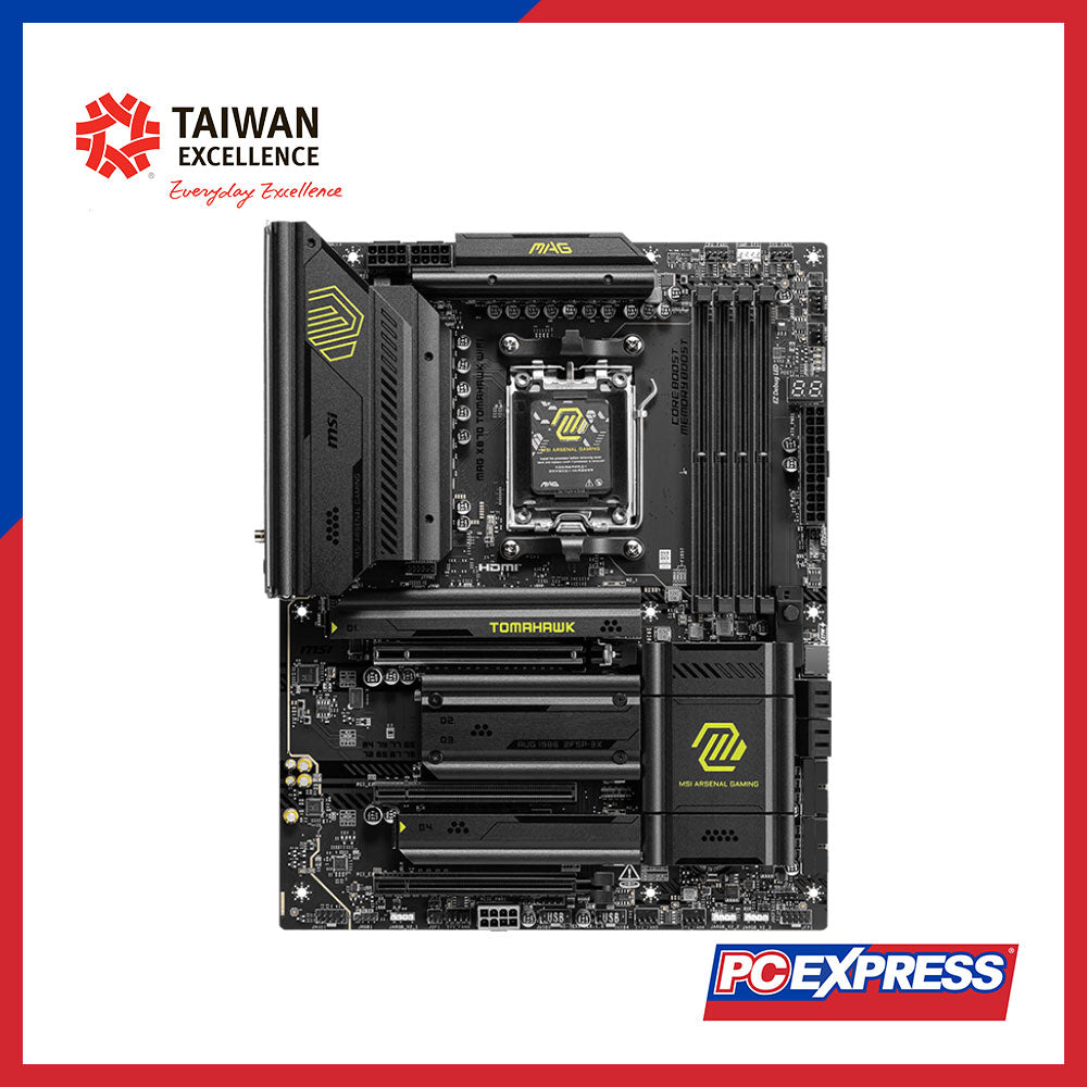 MSI MAG X870 TOMAHAWK WIFI ATX Motherboard – PC Express
