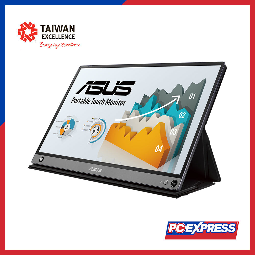 ASUS ZENSCREEN 15.6" MB16AMT Full HD Portable Touch Screen IPS Monitor - PC Express