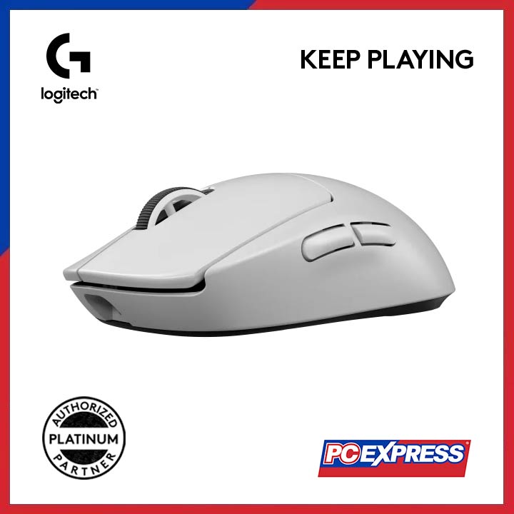 Logitech G PRO X Superlight Wireless Gaming Mouse (White) – PC