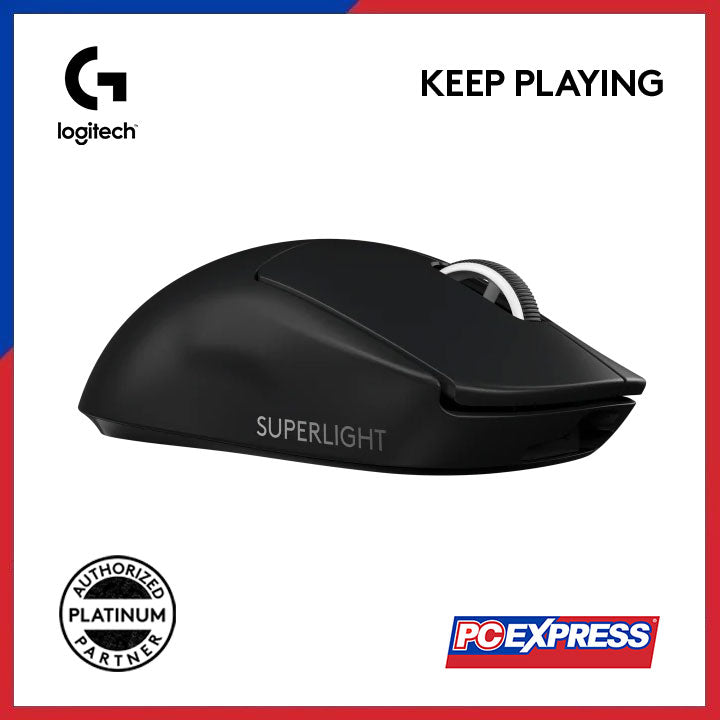 LOGITECH G PRO X SUPERLIGHT Wireless Gaming Mouse (Black) - PC Express
