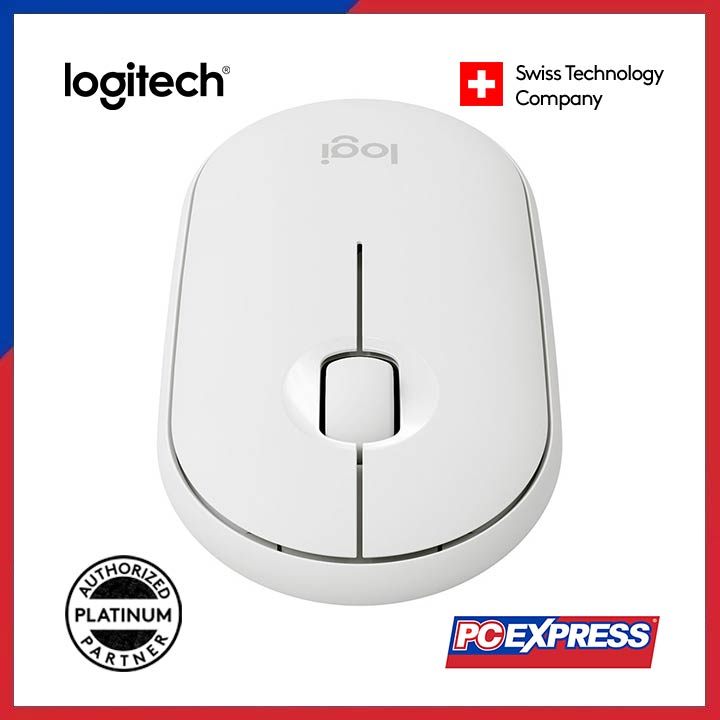 LOGITECH M350 Pebble Wireless Mouse (Off White) - PC Express