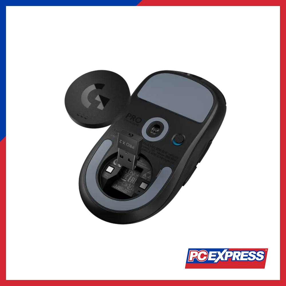 Logitech G PRO X Superlight 2 Wireless Gaming Mouse (Black) - PC Express
