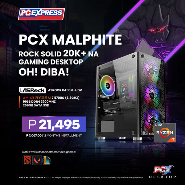 PCX GFH Malphite AMD Ryzen™ 7 Gaming Desktop