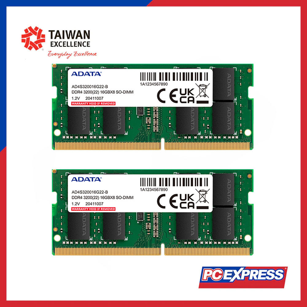 ADATA 8GB DDR4 PC3200MHZ SODIMM RAM - PC Express