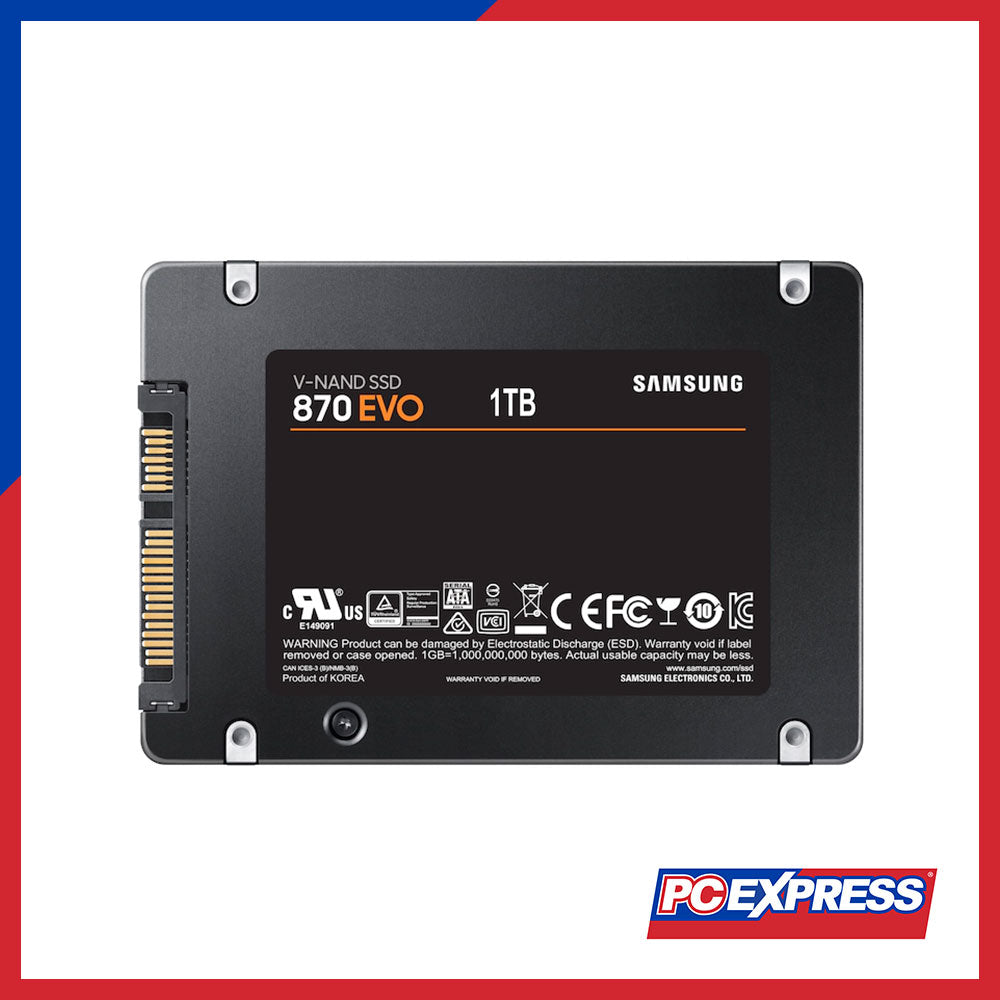SAMSUNG 1TB 870 EVO (MZ-77E1T0BW/EU) Solid State Drive - PC Express