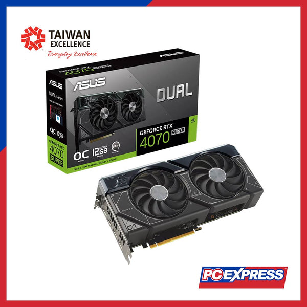ASUS Dual GeForce RTX™ 4070 SUPER OC Edition 12GB GDDR6X 192-bit Graphics Card