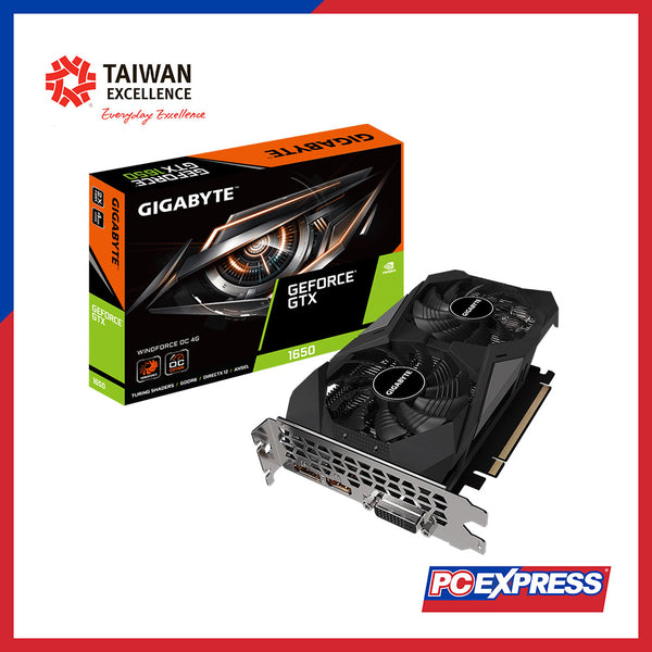 GIGABYTE GeForce® GTX 1650 WINDFORCE OC 4G GDDR6 128-bit Graphics Card