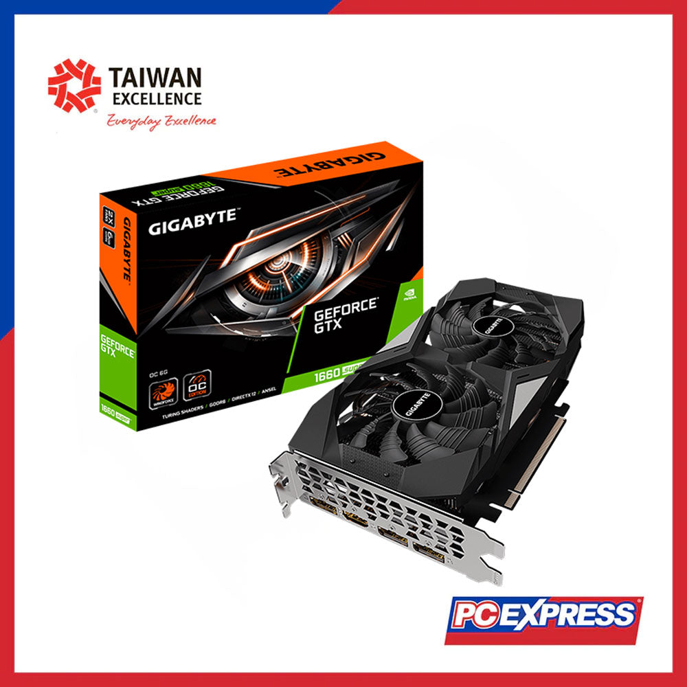GIGABYTE GeForce® GTX 1660 SUPER™ OC 6G Graphics Card – PC Express