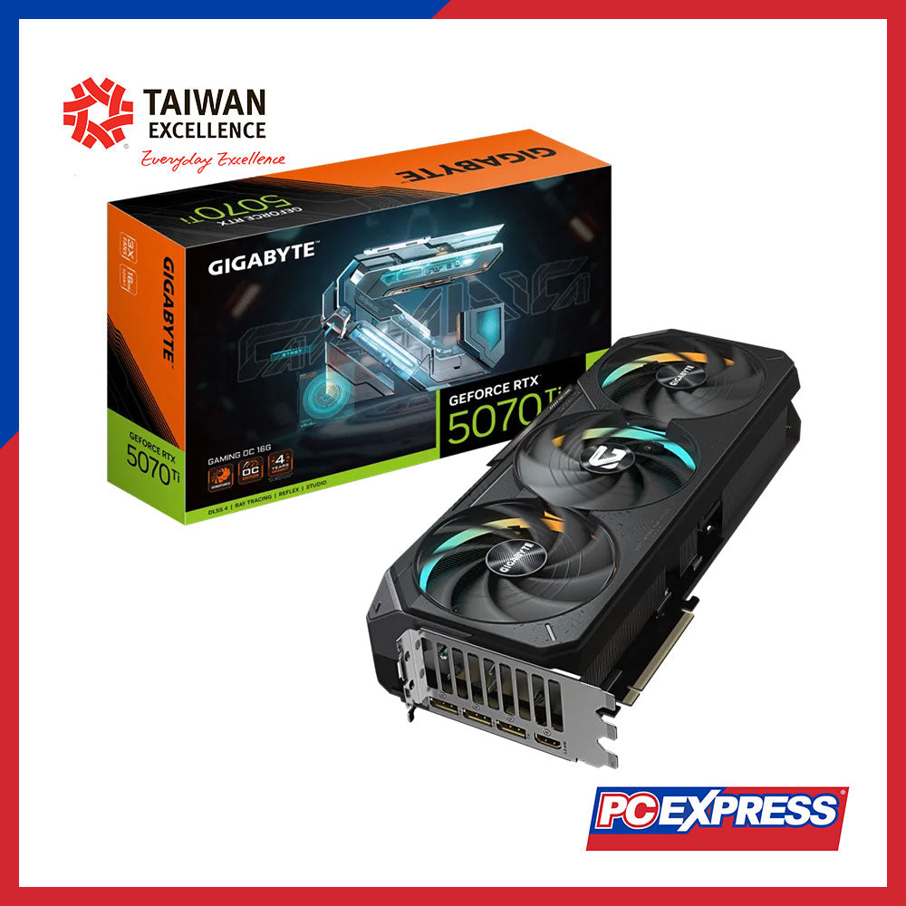 GIGABYTE GeForce RTX™ 5070 Ti Gaming OC 16GB GDDR7 256-bit