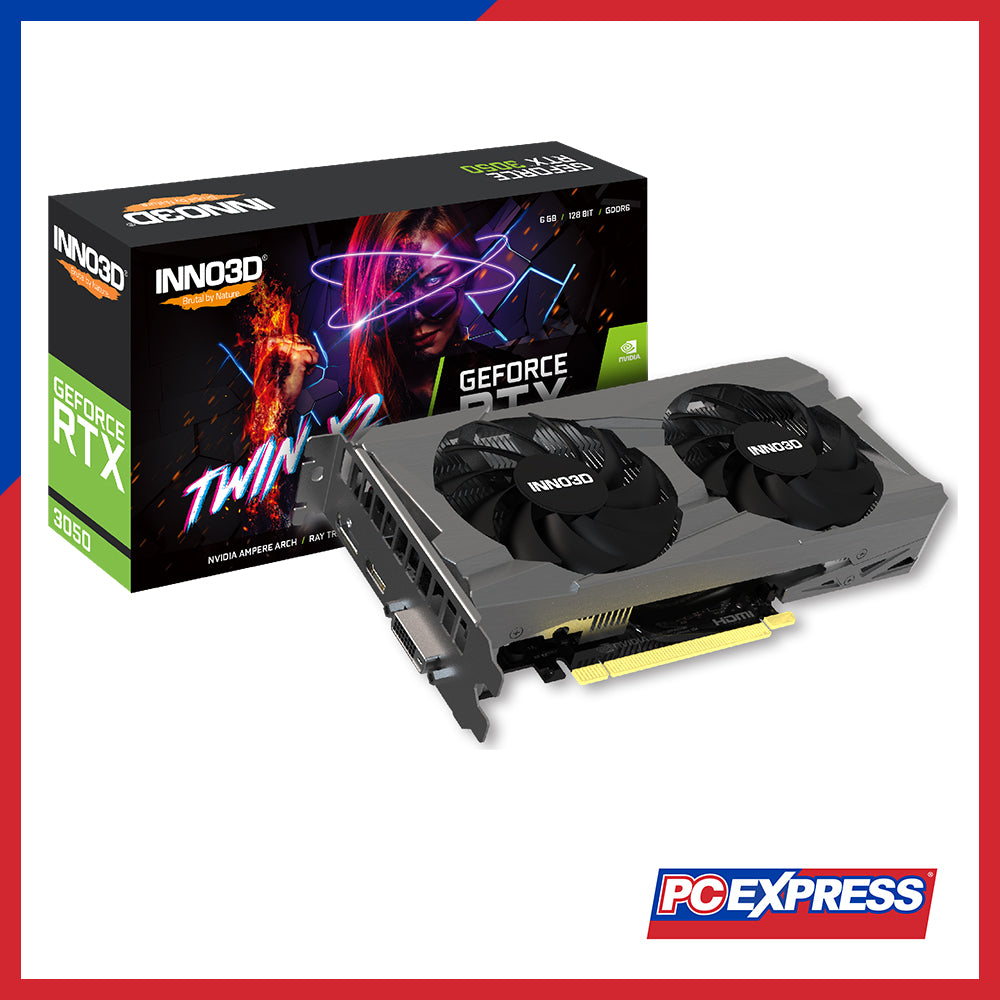INNO3D GeForce RTX™ 3050 6GB Twin X2 (N30502-06D6-1711VA60