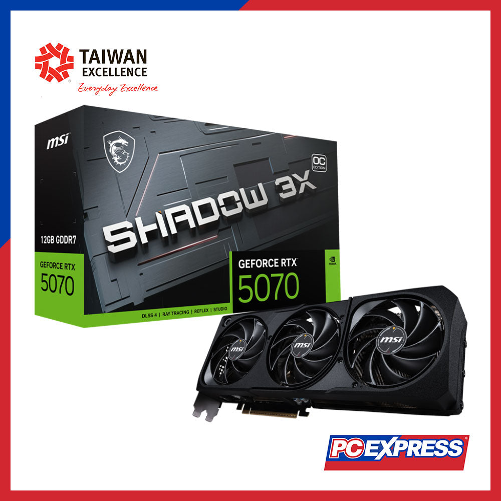 MSI GeForce RTX 5070 SHADOW 3X OC 12GB GDDR7 192 bit Graphics Card msi-geforce-rtx-5070-shadow-3x-oc-12gb-gddr7-192-bit-graphics-card